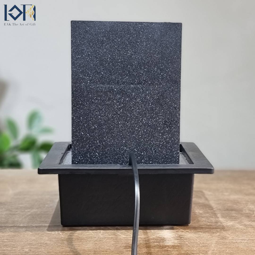 น้ำพุน้ำล้นตั้งโต๊ะ รุ่นรหัสสินค้า24101L อ่างน้ำล้นเสริมฮวงจุ้ยแต่งบ้าน น้ำพุล้นตั้งโต๊ะ น้ำตกไหลเป็นสายคล้ายฝน