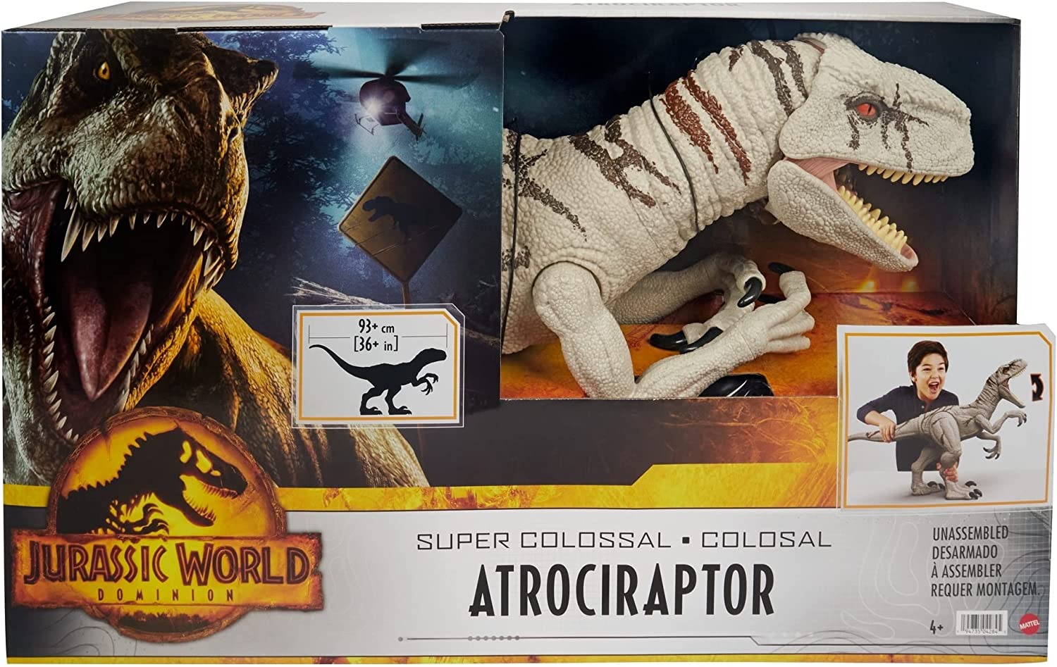 **MTS Toys**Mattel Jurassic World Dominion Super Colossal : HFR09 Arociraptor [ความยาวจากหัวถึงหาง 94 ซ.ม.]