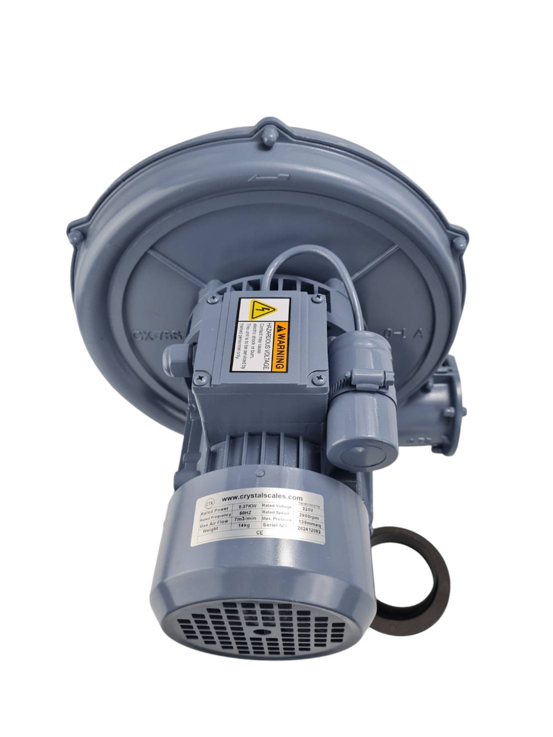 โบเวอร์ดูดและเป่าอากาศ Heat resistant centrifugal ขนาด 0.5 แรงม้า 220 V ทนความร้อน 200องศา