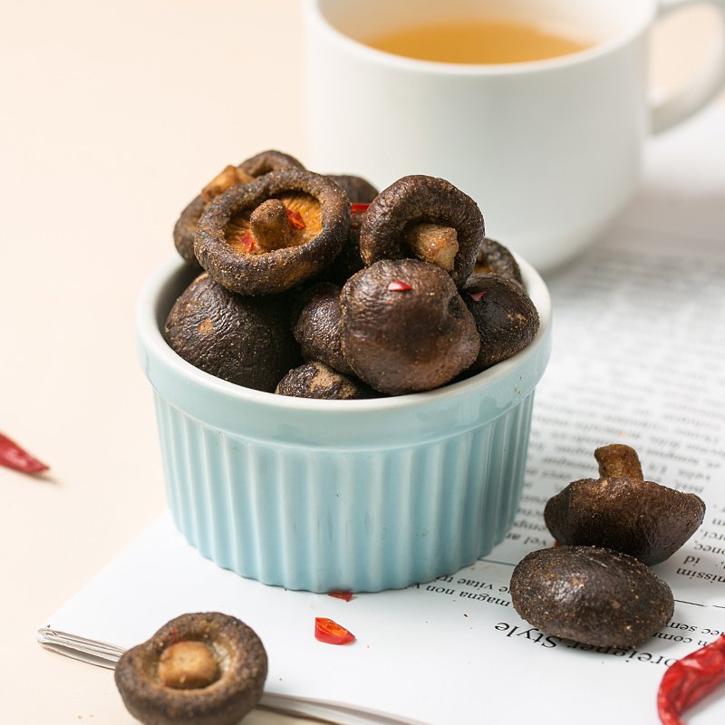 เห็ดหอมอบกรอบ ด้วยเห็ดหอมคัดเกรดชั้นดี 100g