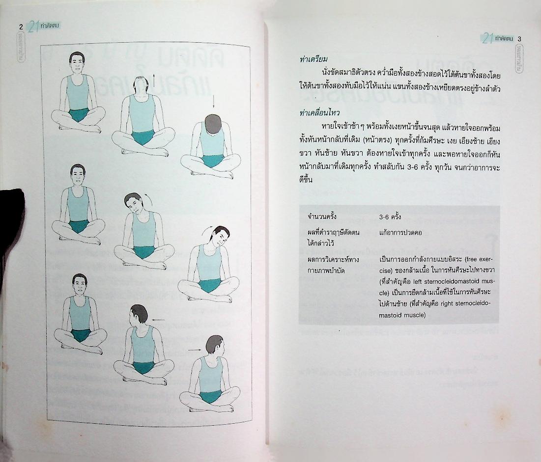 21 ท่าดัดตน