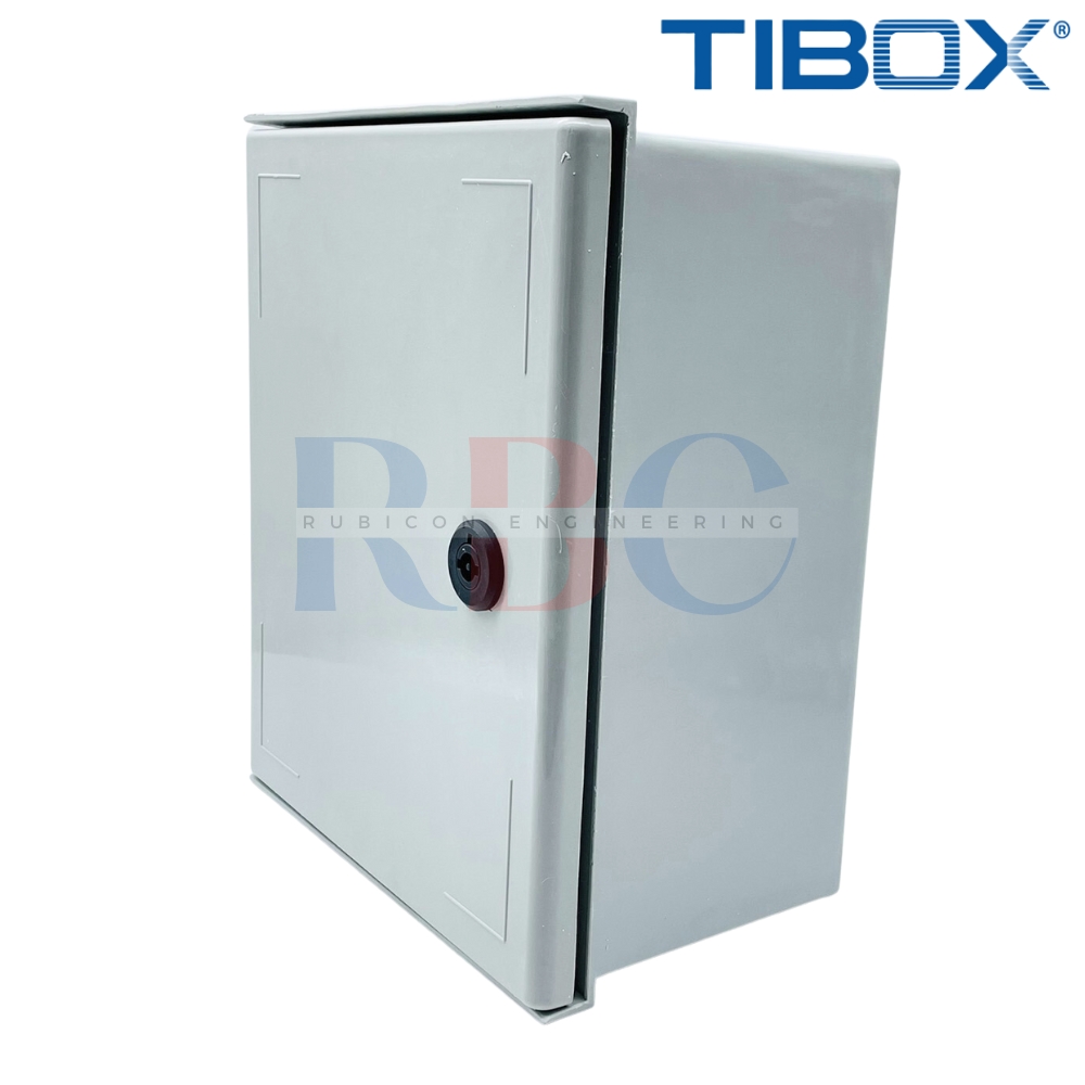 TIBOX TIP-325 W250xH300xD140 mm. Polyester Enclosure (fiber glass box, GRP box) IP65