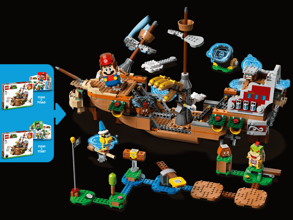 **MTS Toys**เลโก้ Lego 71391 Super Mario : Bowser's Airship