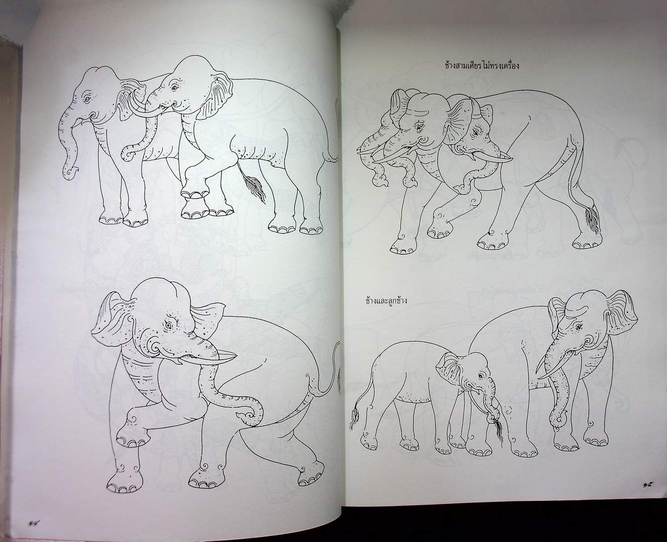 เส้นสายลายไทย ชุด สิงห์สาราสัตว์