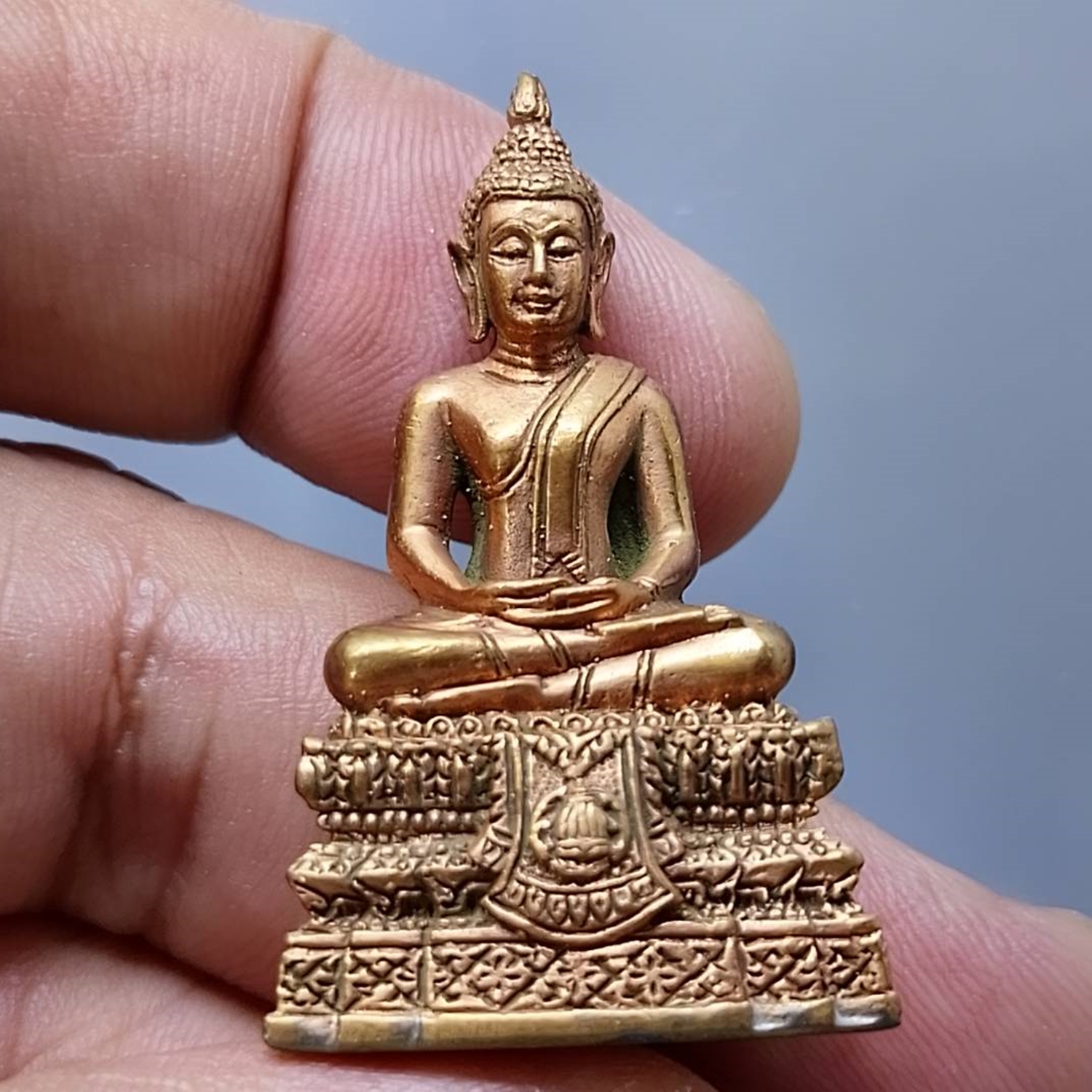 พระกริ่งพรหมรังสี รุ่น 141 ปี มหามงคล สมเด็จพุฒาจารย์ (โต พฺรหฺมรํสี) เนื้อชนวนก้นสำริด วัดระฆังโฆสิตาราม ปี2556 พร้อมกล่องเดิม