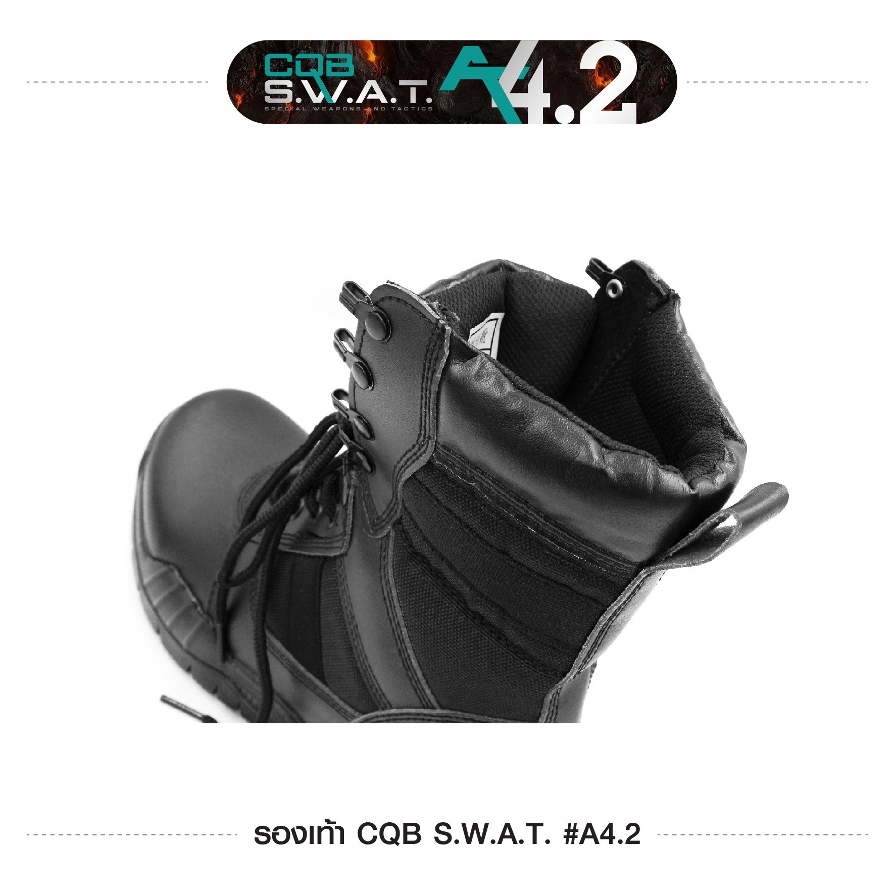 🇹🇭 466 ไทยแลนด์ แทคติคอล รองเท้า CQB SWAT A4.2