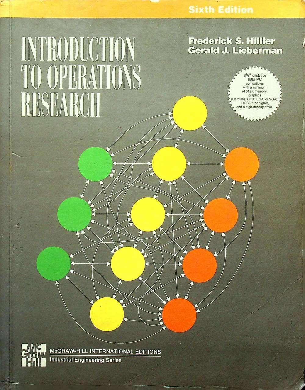 INTRODUCTION TO OPERATIONS RESEARCH