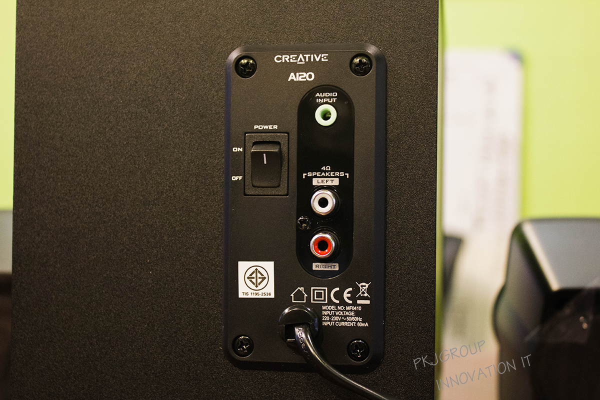 ลำโพงคอม Creative SBS A120 ลำโพงไม่เกินพัน เสียงคุณภาพ