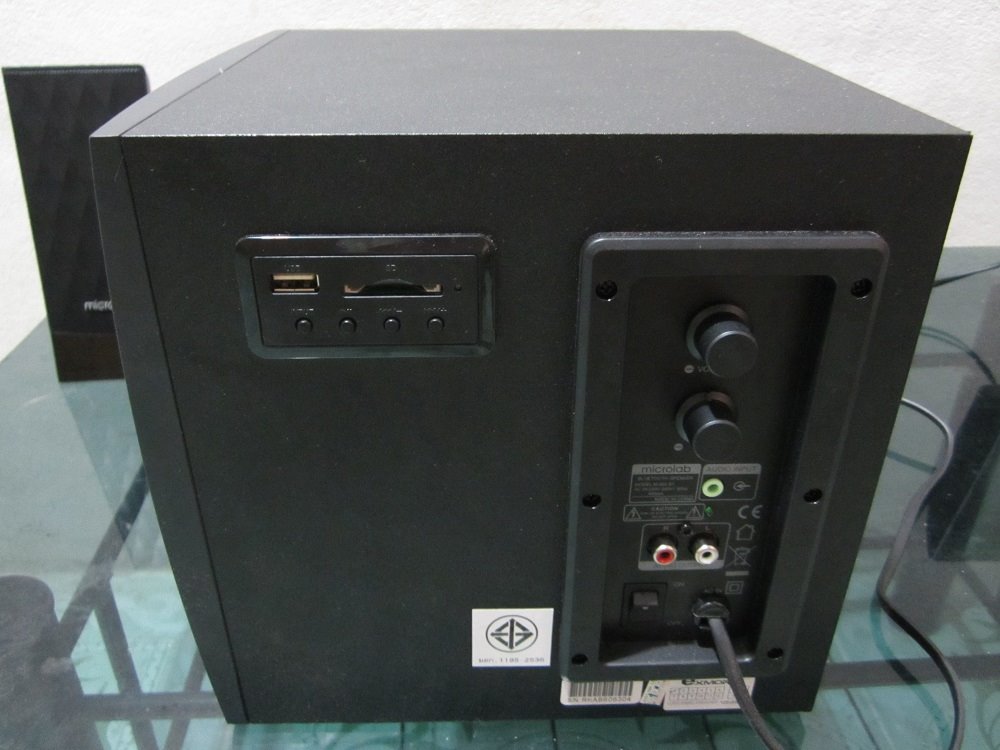 ลำโพงชุดเสียงดี Microlab M300BT เชื่อมบลูทูธได้