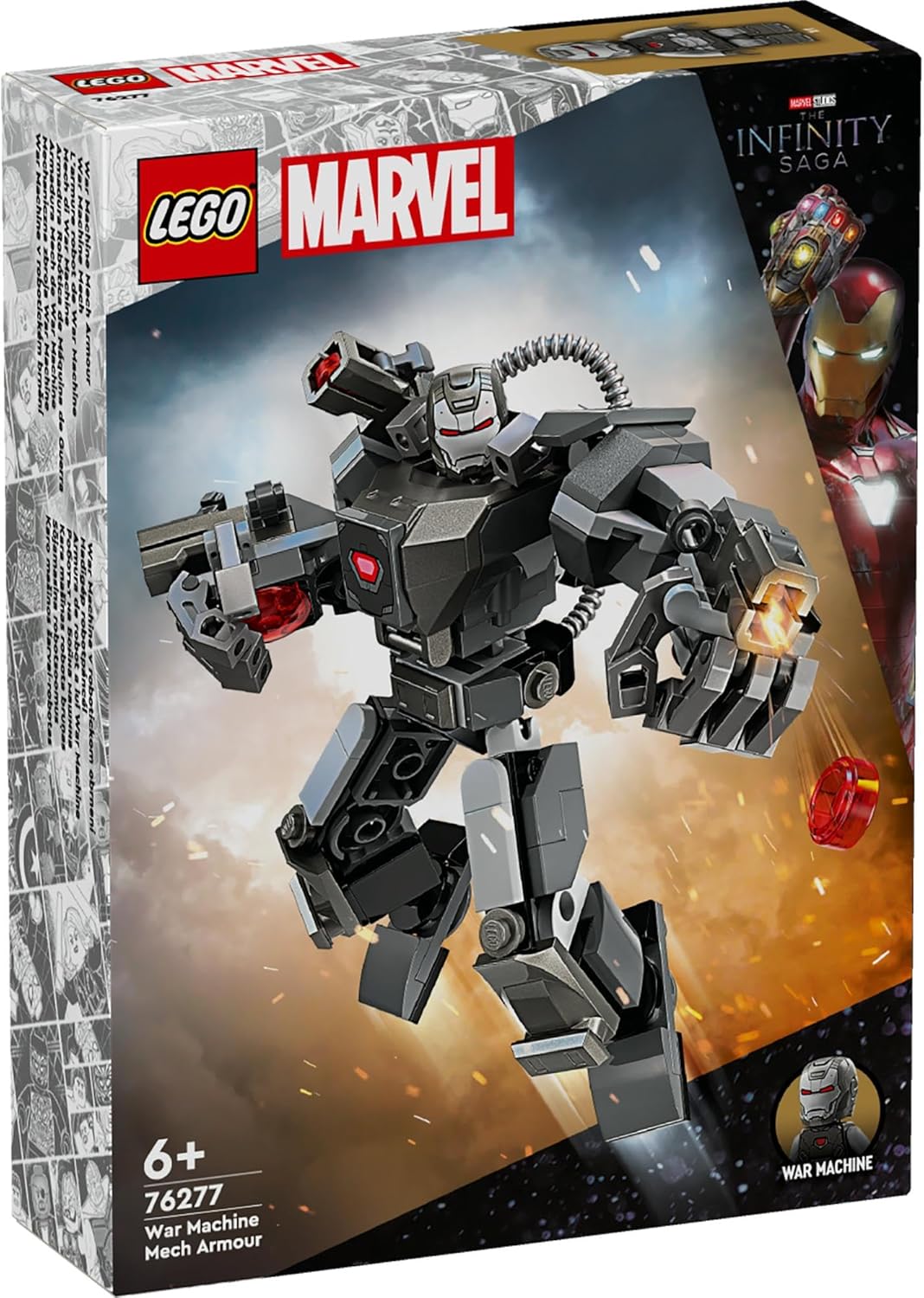 **MTS Toys**เลโก้ Lego 76277 Marvel Avengers : War Machine Mech Armor