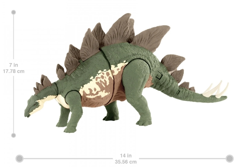 **MTS Toys**Mattel Jurassic World Camp Cretaceous : GWD62 Dino Escape Stegosaurus [ความยาวจากหัวถึงหาง 35 ซ.ม.]