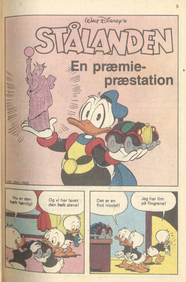 Walt Disney's JUMBOBOG 86 STALANDENS KIKKERT (ฉบับภาษานอร์เวย์)