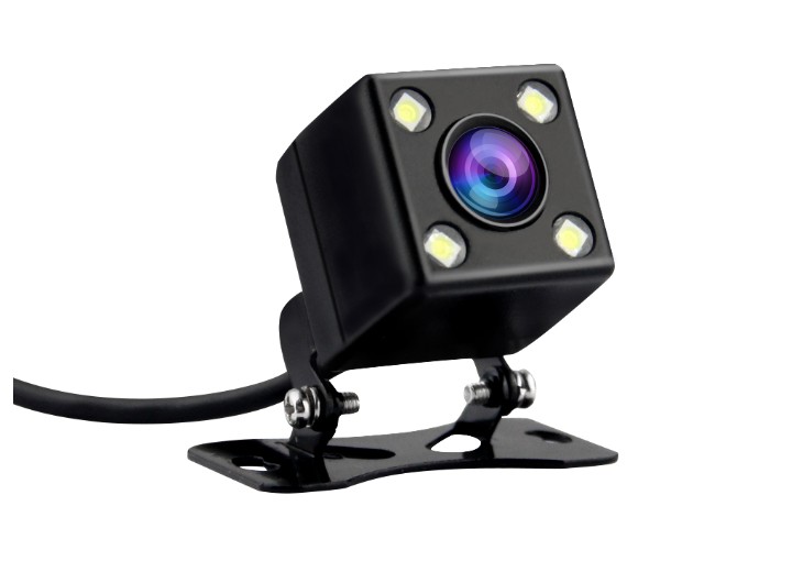 กล้องมองหลัง กล้องติดรถยนต์ มุม170องศา 4 PIN Car Rear View Camera 2.5mm (4Pin)