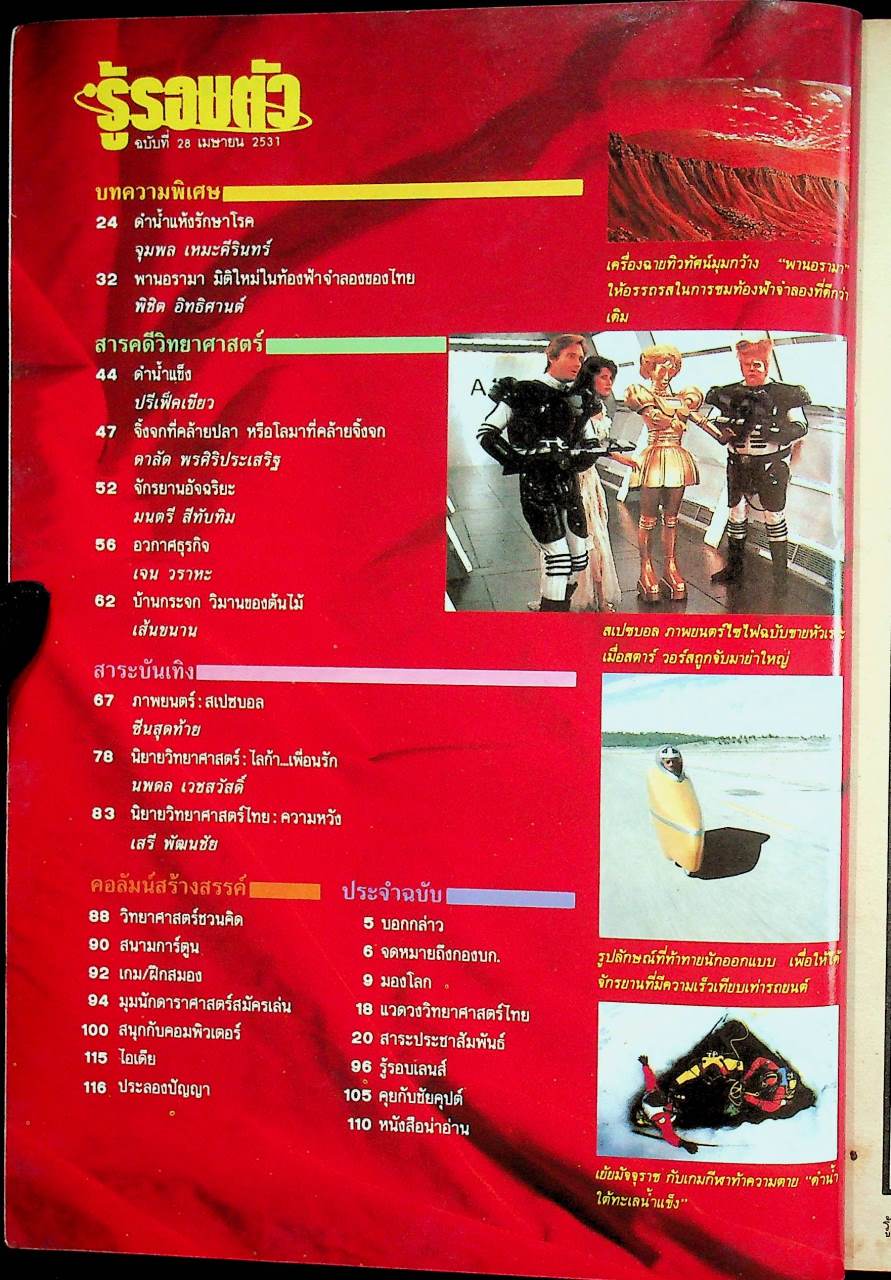 รู้รอบตัว ฉบับที่ 28 : เมษายน 2531