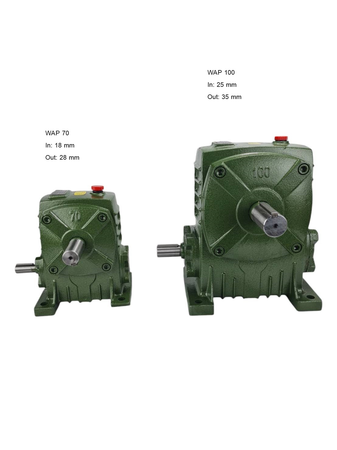 วอร์มเกียร์ Worm gearbox reducer 20:1 เกียร์ทดรอบ เกียร์ทดรอบใบตีน้ำบ่อกุ้ง เกียร์เฟืองเดือยหมู