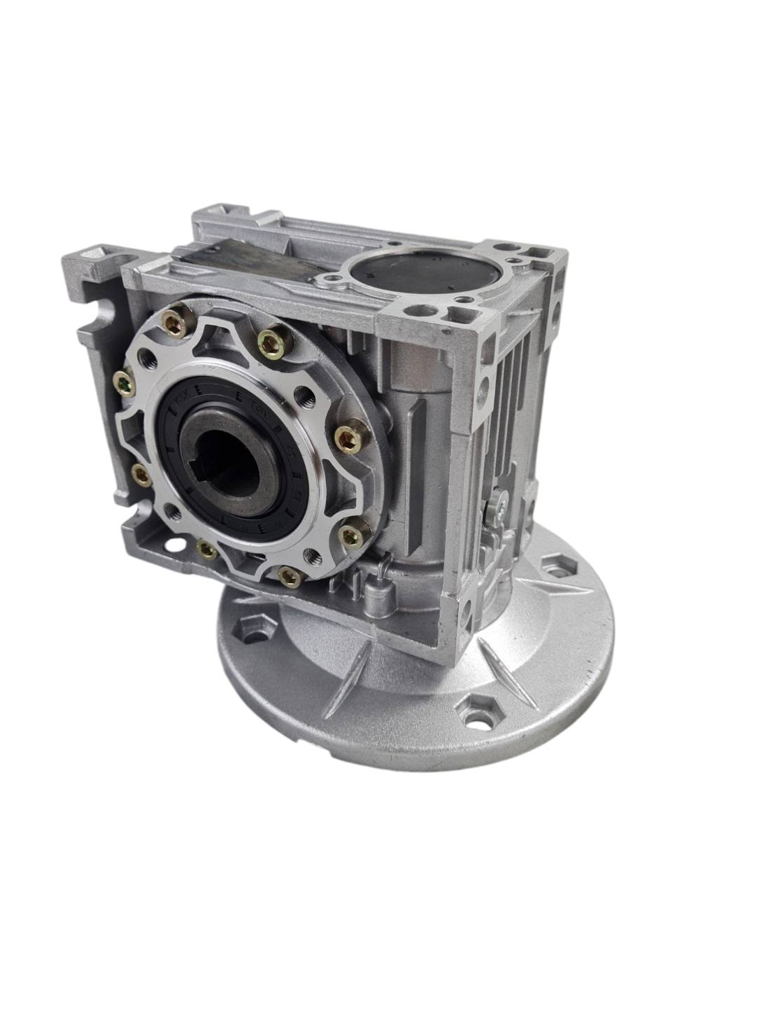 เกียร์ทดรอบCTA NMRV 050-71B5 สำหรับมอเตอร์ 1 แรง และ 0.5 แรงม้า เกียร์หนอนทดรอบ รู้ออก 25มม รูเข้า 14 มม