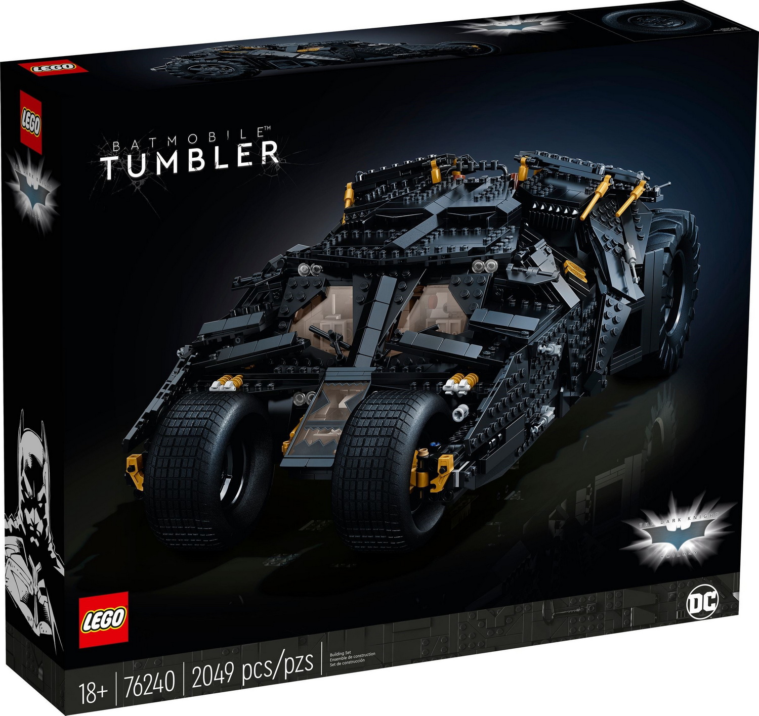 **MTS Toys**เลโก้ Lego 76240 DC Comics Super Heroes : Batman Classic TV Series Batmobile