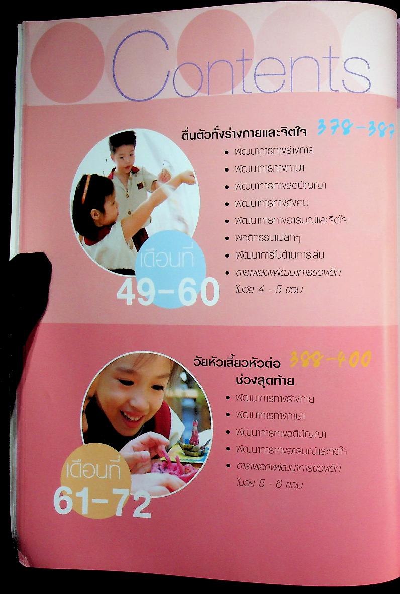 คู่มือพัฒนาการเด็ก คู่มือส่งเสริมพัฒนาการของลูกวัย 0-6 ปี
