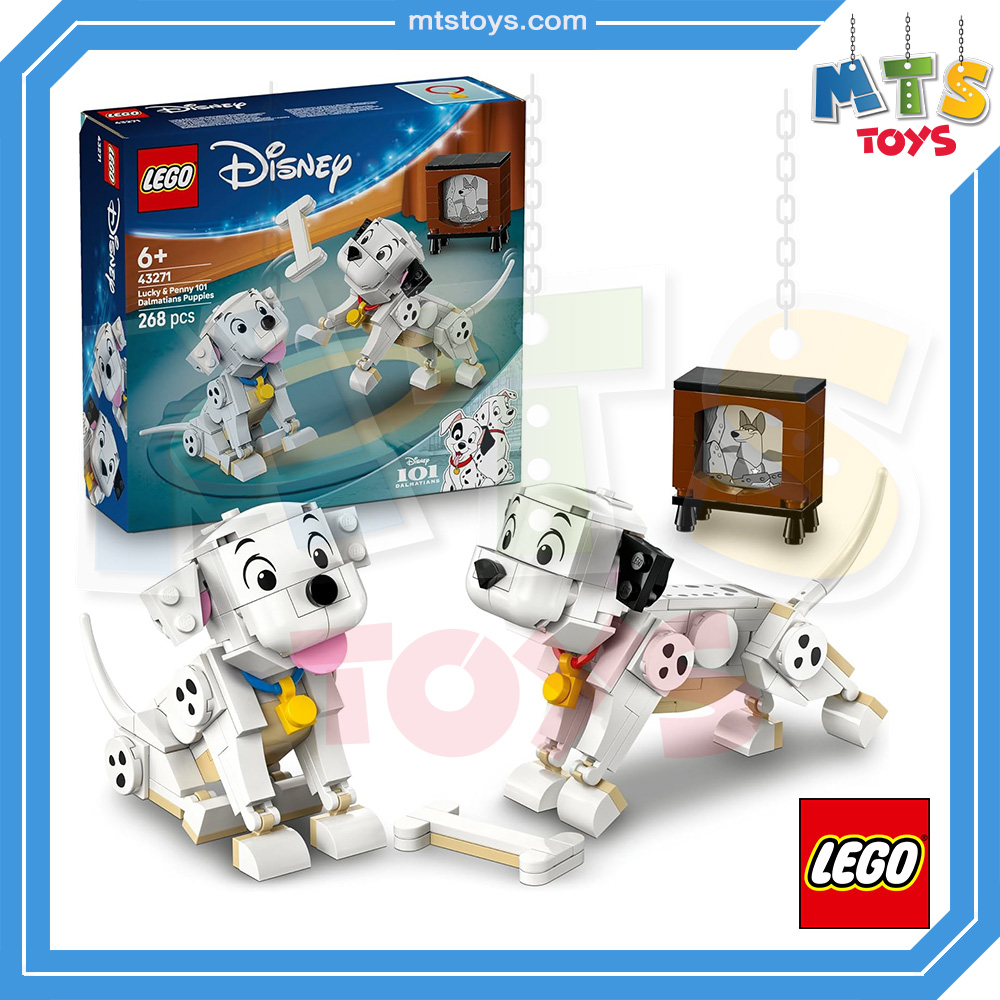**MTS Toys**เลโก้ Lego 43271 Disney : Lucky & Penny 101 Dalmatians Puppies