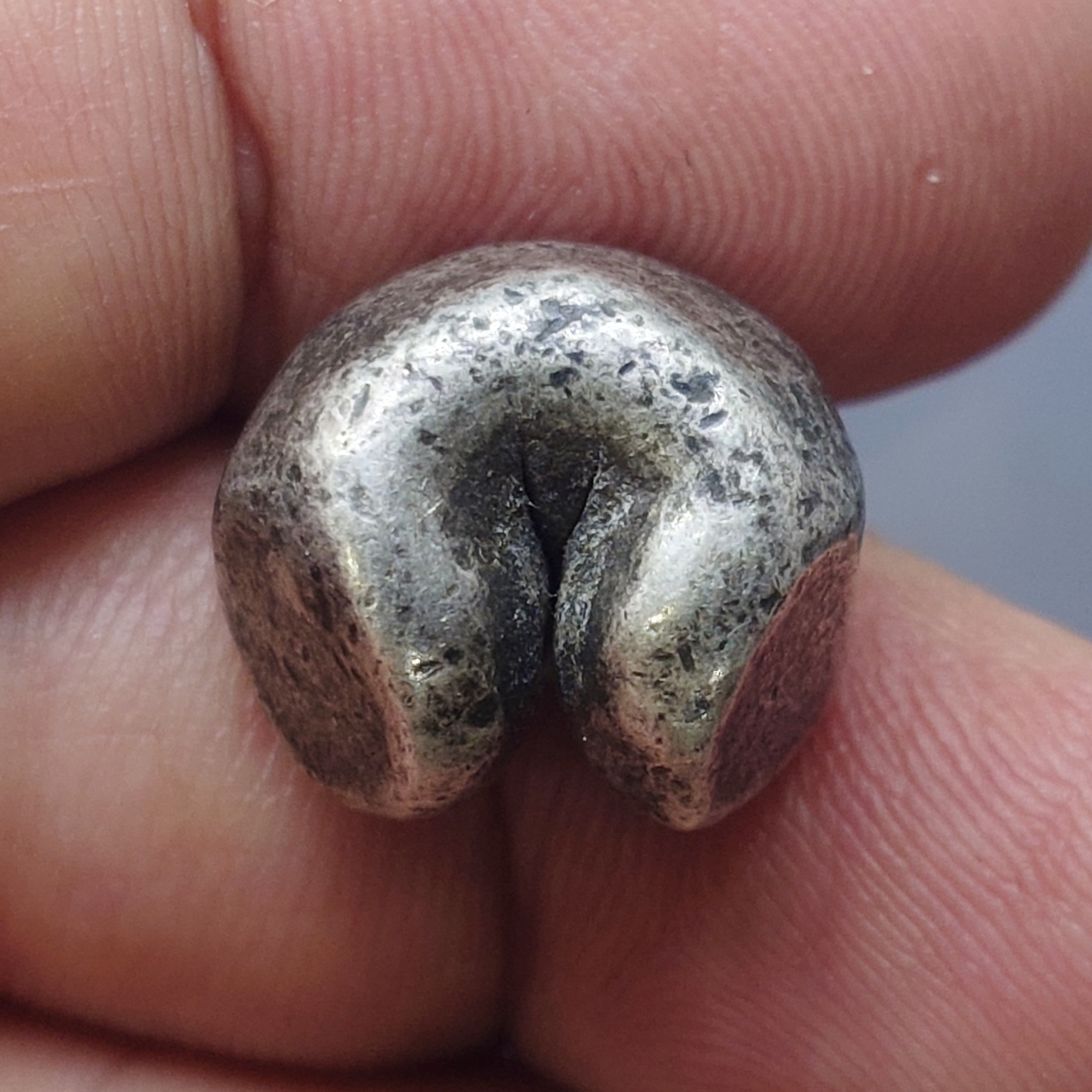 พดด้วง ขนาด 1 บาท ตราอุณาโลม สมัยรัชกาลที่ 1 น้ำหนักดี