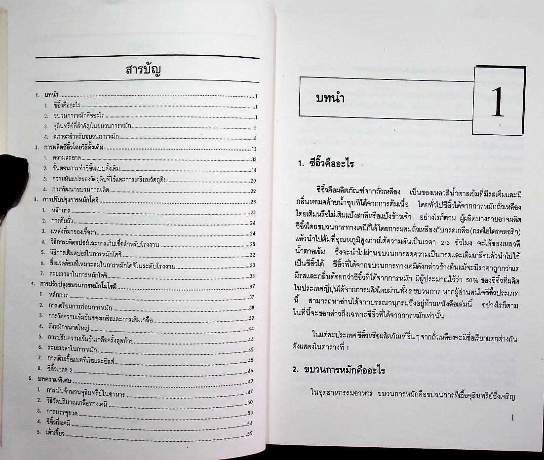 การผลิตซีอิ๋วในอุตสาหกรรมขนาดย่อม