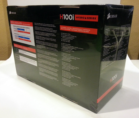 Corsair Hydro H100i Water cooling