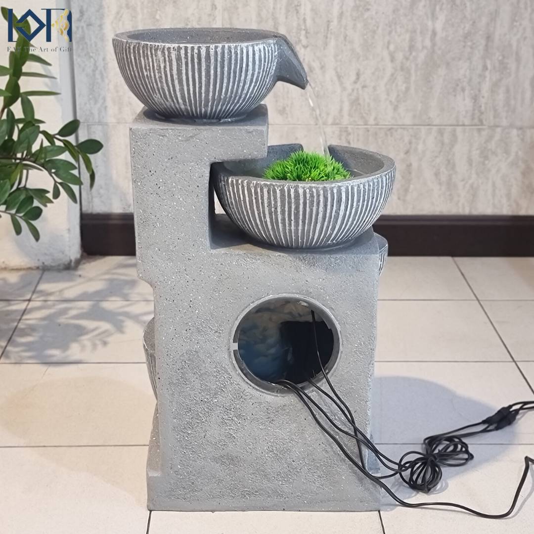 น้ำพุตั้งพื้น รุ่นเทามงคล2020127 เสริมฮวงจุ้ยแต่งบ้านจัดสวน ของขวัญขึ้นบ้านใหม่สิริมงคล