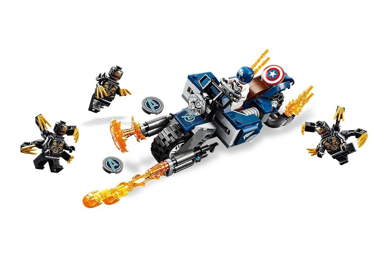 **MTS Toys**เลโก้ Lego Marvel Avengers 76123 : Captain America Outriders Attack