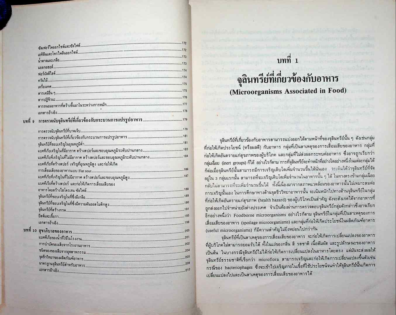 จุลชีววิทยาในกระบวนการแปรรูปอาหาร