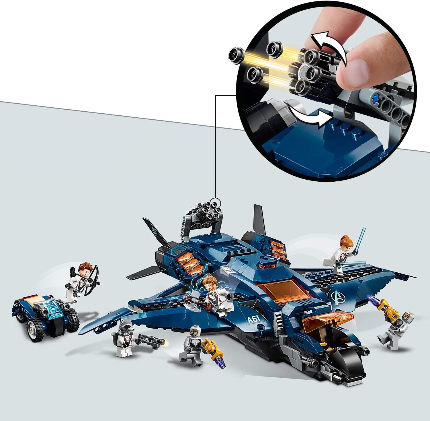 **MTS Toys**เลโก้ Lego Marvel Avengers 76126 : Ultimate Quinjet