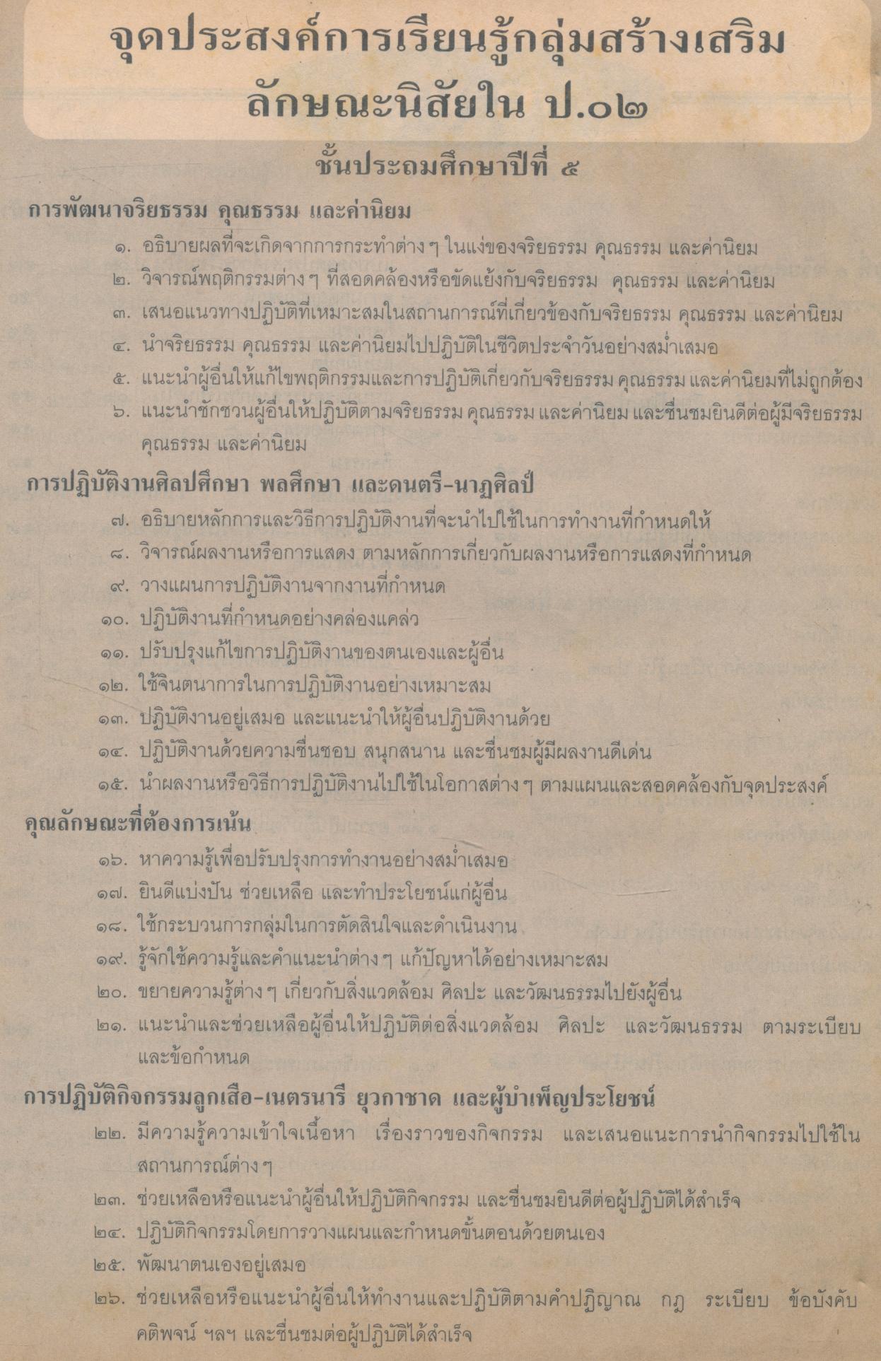 คู่มือครู-เฉลย สลน.๕ ชั้นประถมศึกษาปีที่ ๕