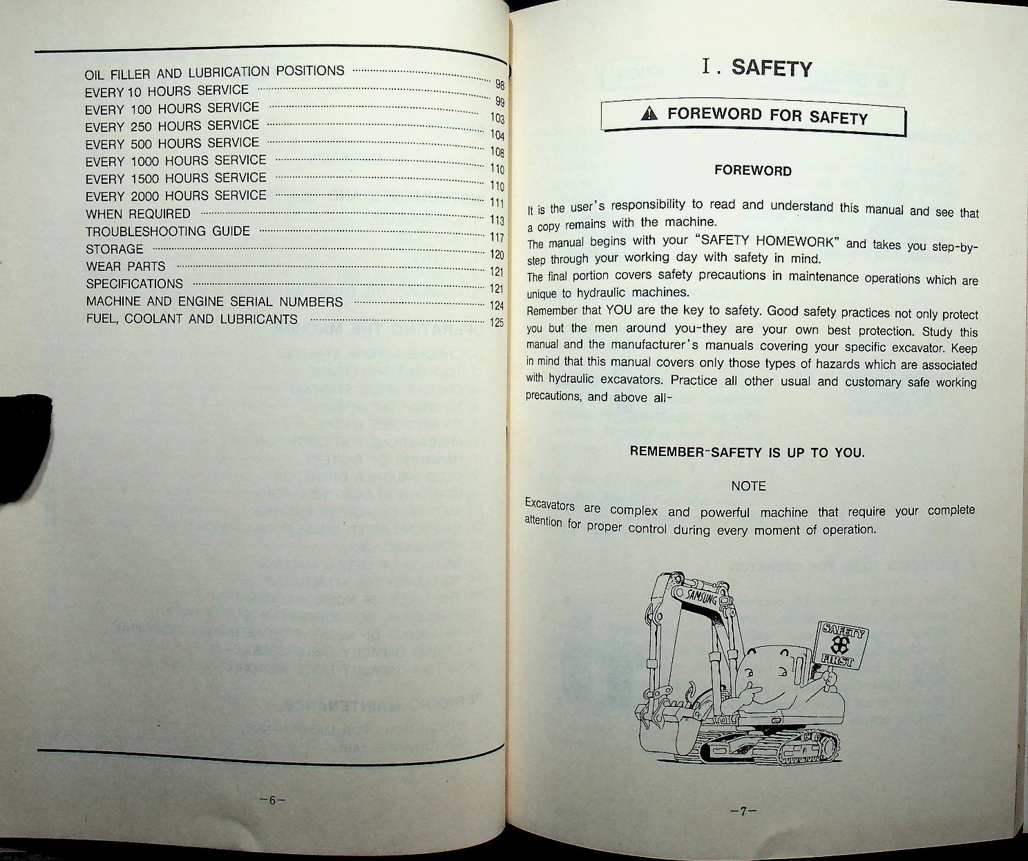 PARTS CATALOG : SAMSUNG SE280-2 SE280LC-2 SE280NLC-2 : CATALOGUE DES PIECES DETACHEES ERSATZTEILKATALOG