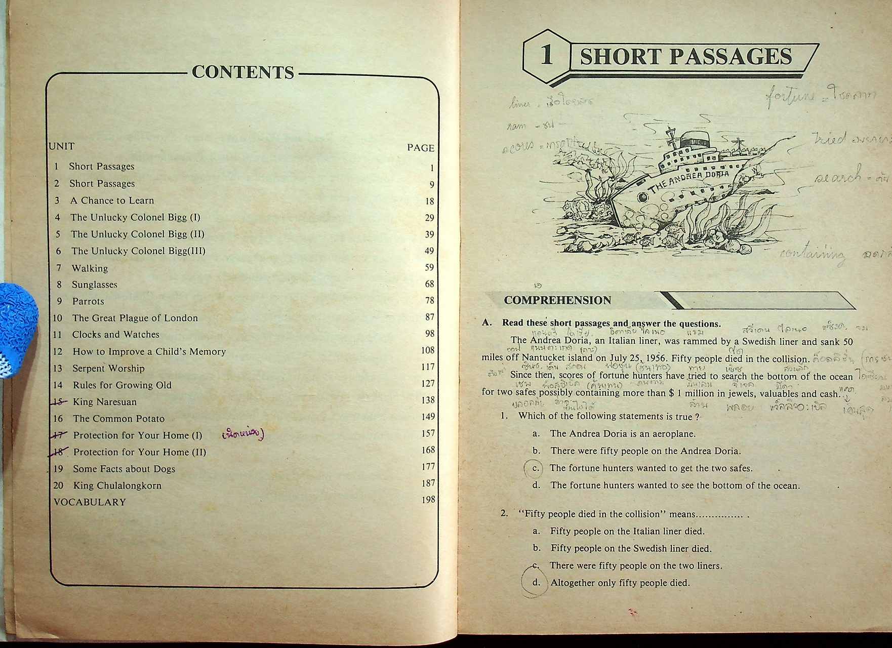 หนังสือเรียนภาษาอังกฤษ READ AND WRITE 3 ระดับมัธยมศึกษาตอนต้น