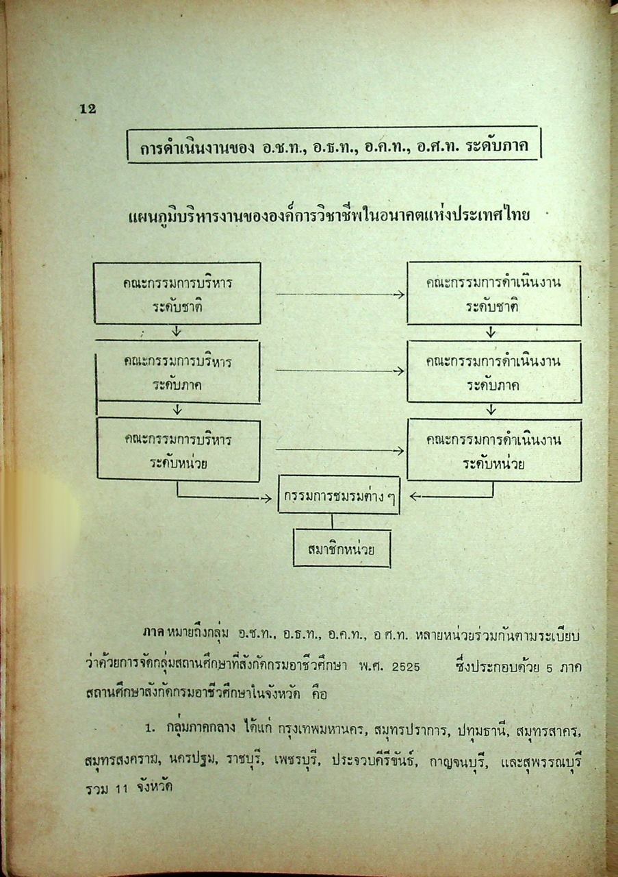 องค์การวิชาชีพในอนาคตแห่งประเทศไทย