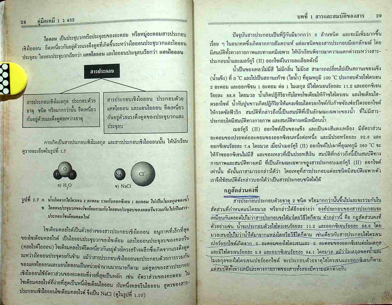 คู่มือเตรียมสอบ เคมี 1 ว 432 โครงสร้างที่ 3