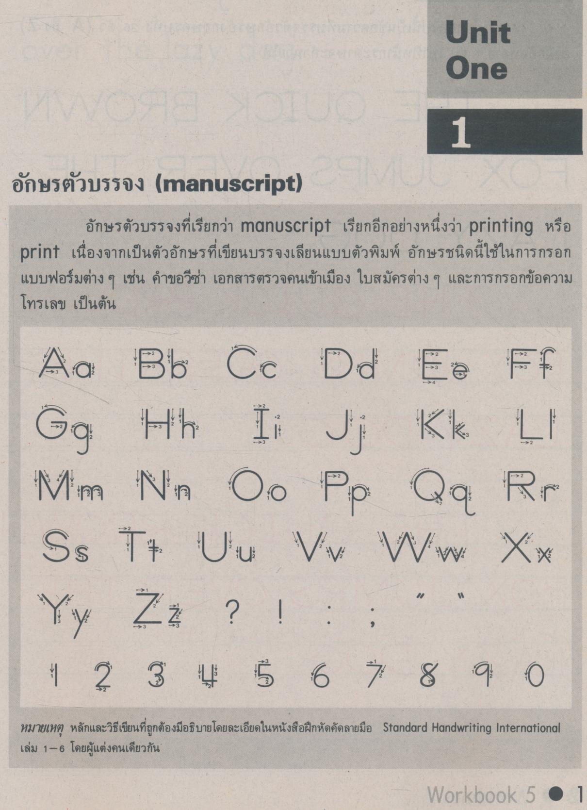 คู่มือครู-เฉลย WORKBOOK NEW STANDARD ENGLISH 5