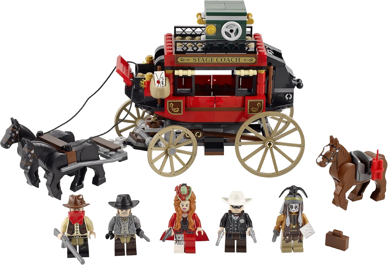 **MTS Toys**เลโก้ Lego The Lone Ranger 79108 : Stagecoach Escape