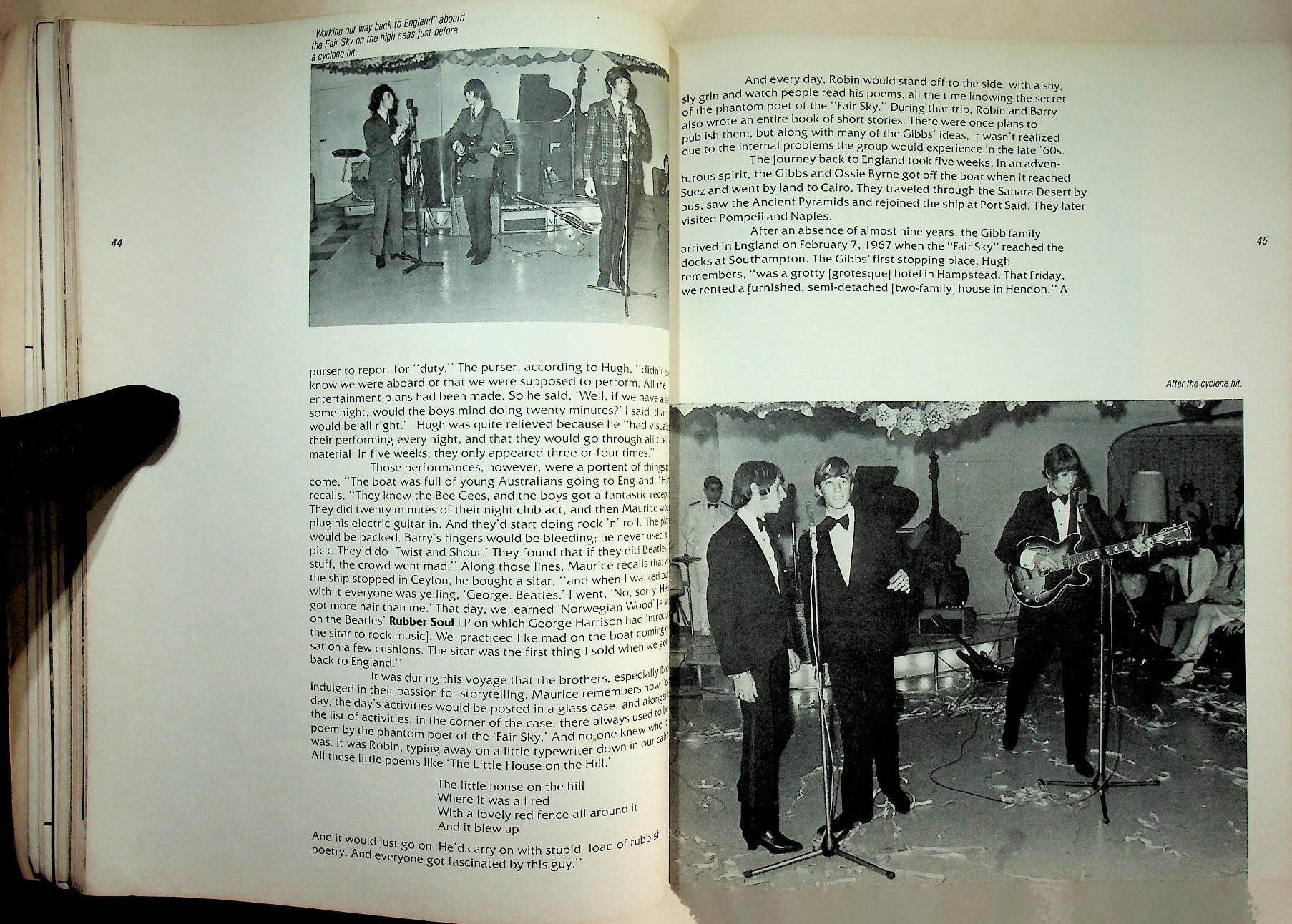 BEE GEES - THE AUTHORIZED BIOGRAPHY (ไม่มีโปสเตอร์)