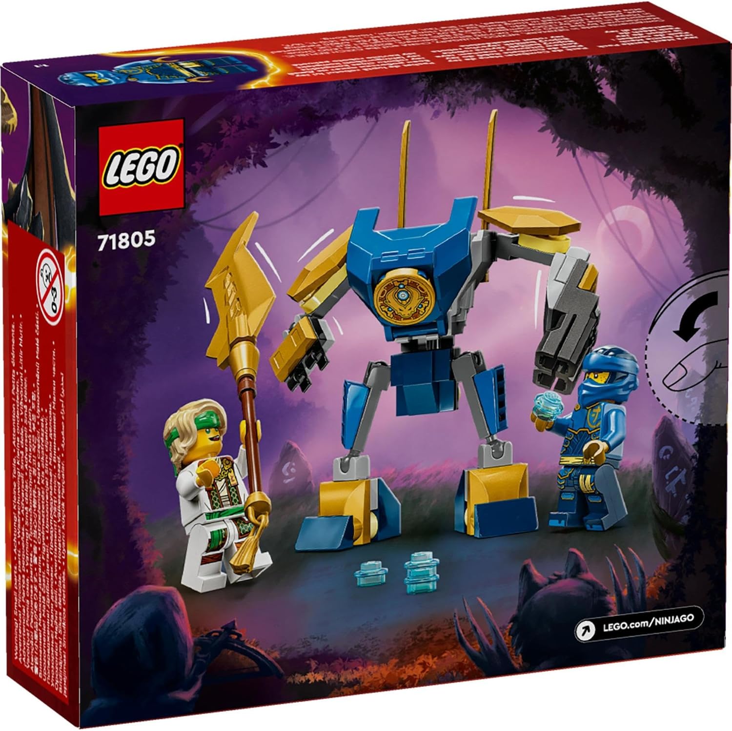 **MTS Toys**เลโก้ Lego 71805 Ninjago : Jay's Mech Battle Pack