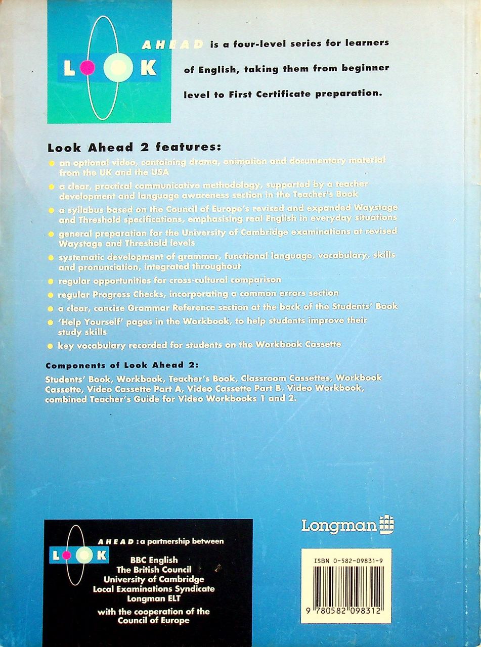 LOOK AHEAD CLASSROOM COURSE STUDENTS' BOOK 2