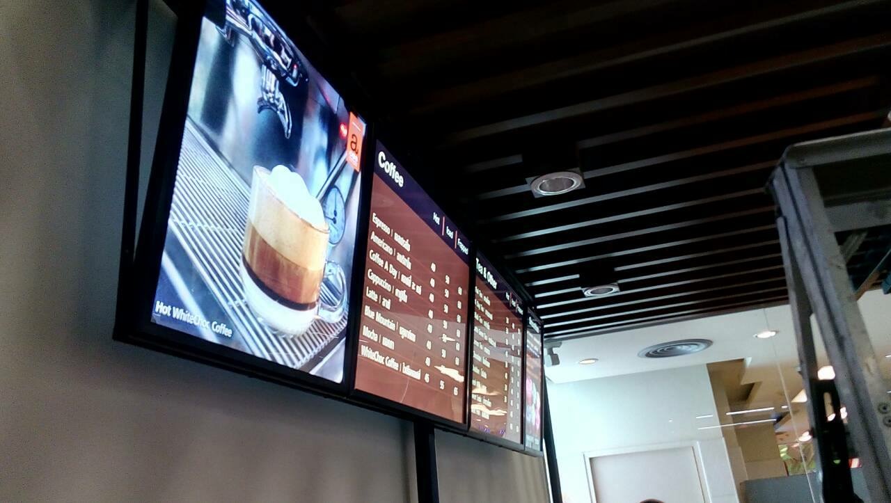 กรอบไฟเมนูบอร์ด สลิมไลท์บ๊อกซ์ งานCOFFEE A DAY