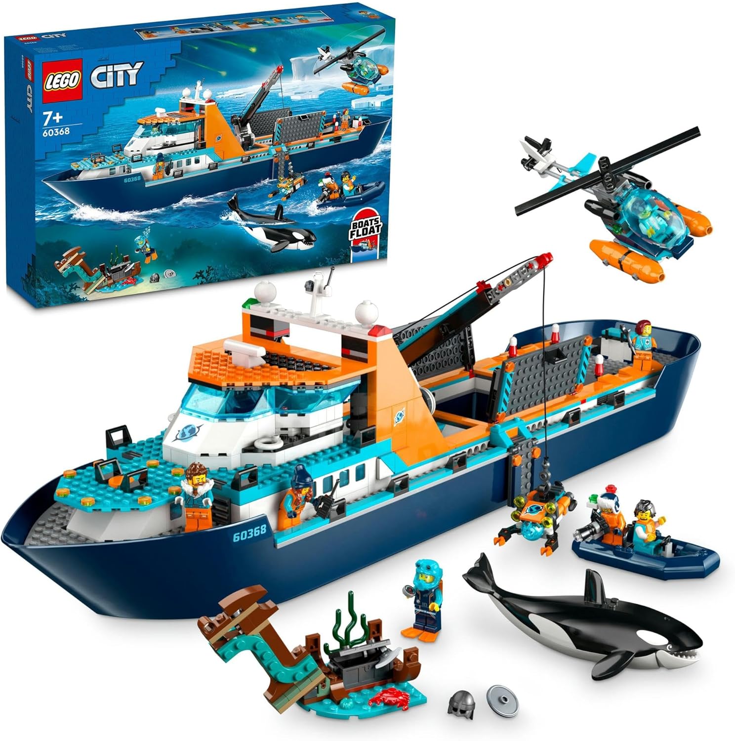 **MTS Toys**เลโก้ Lego 60368 City : Arctic Explorer Ship