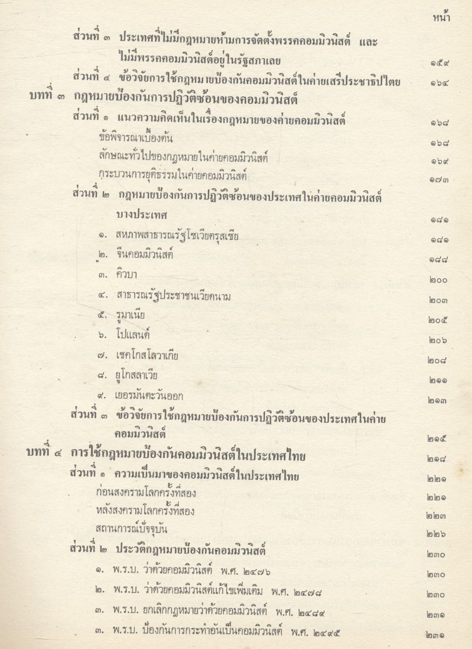การใช้กฎหมายป้องกันคอมมิวนิสต์
