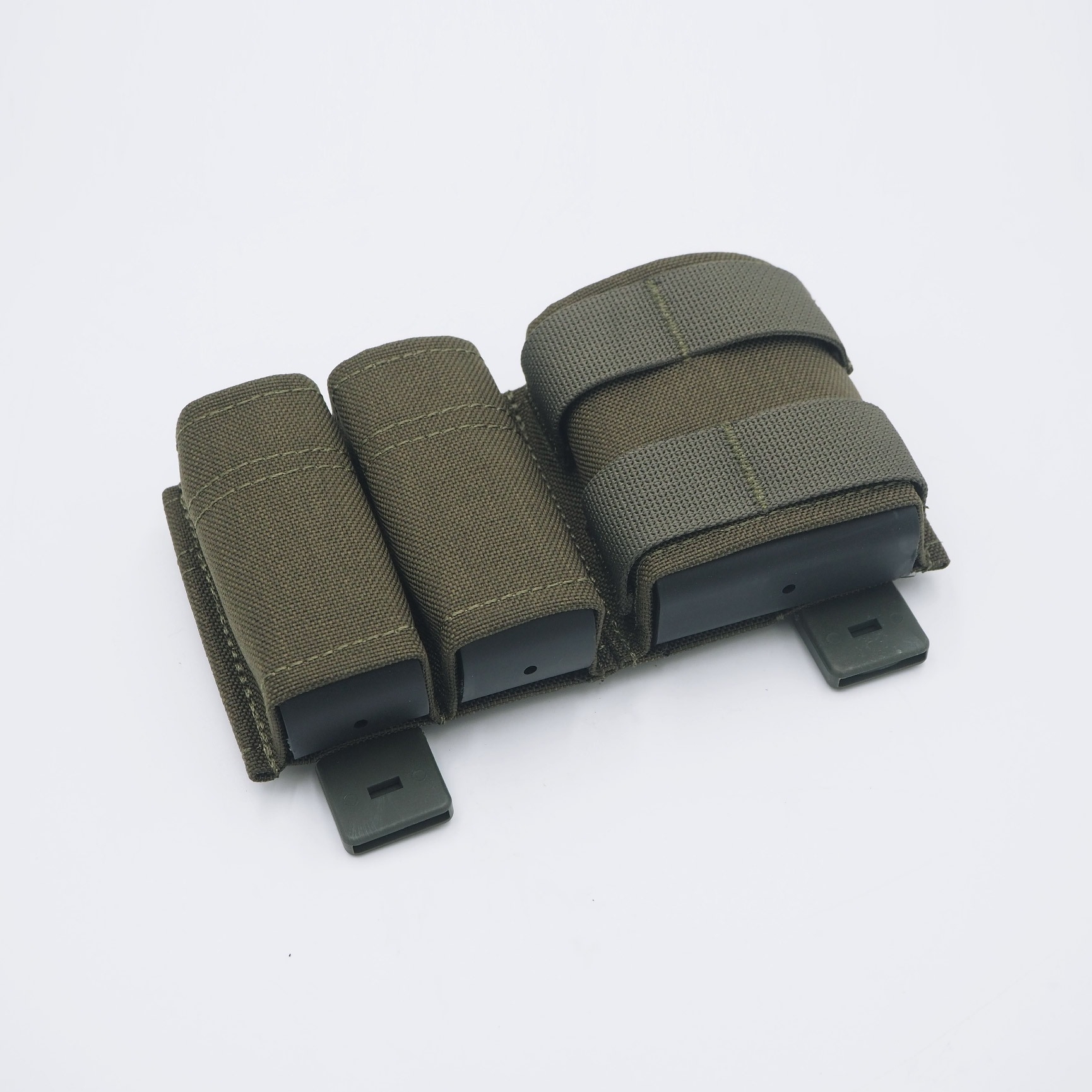 🇹🇭 1131 ไทยแลนด์ แทคติคอล ซองแม็กกาซีน 2+1 ( Wosport ) FAST 9MM & 5.56 Double Mag Pouch [ MG-F-06 ]