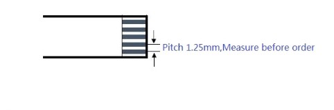 สายแพร 6 Pins Pitch 1.25mm Length 30cm Flat Cable