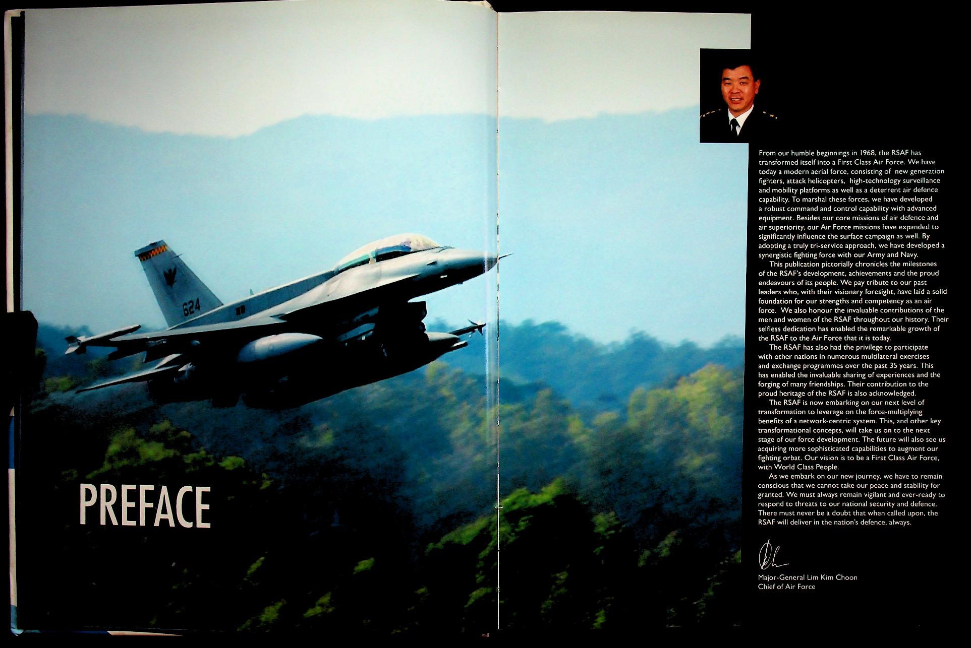 35 YEARS OF THE REPUBLIC OF SINGAPORE AIR FORCE