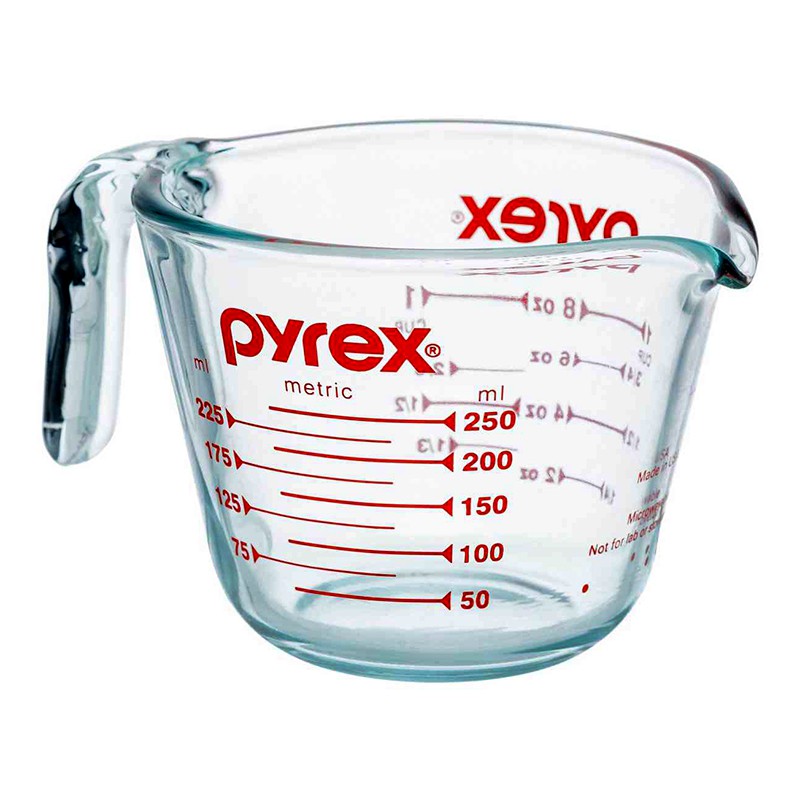 แก้วตวง Pyrex 1 cup 0 กก.