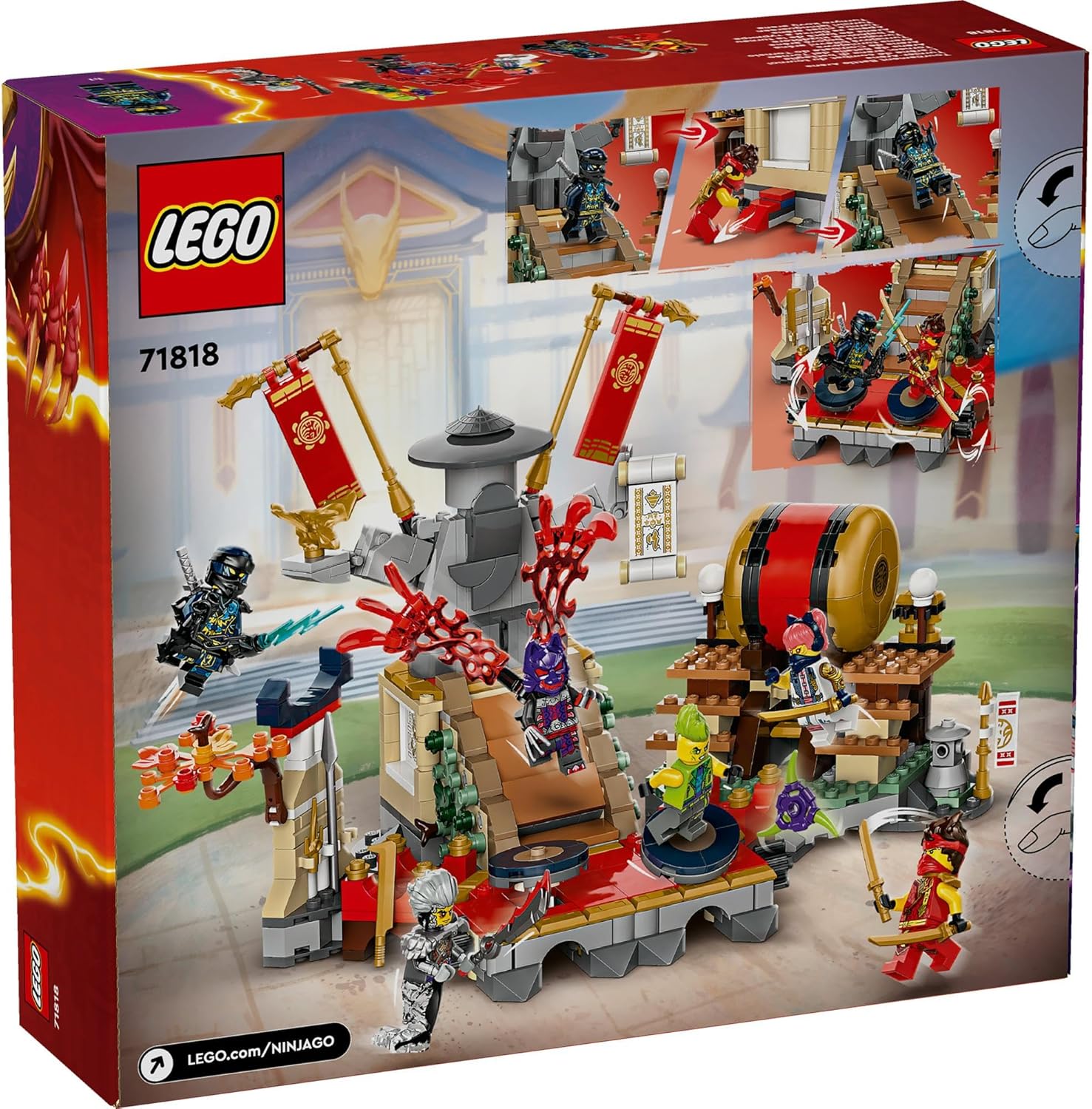 **MTS Toys**เลโก้ Lego 71818 Ninjago : Tournament Battle Arena