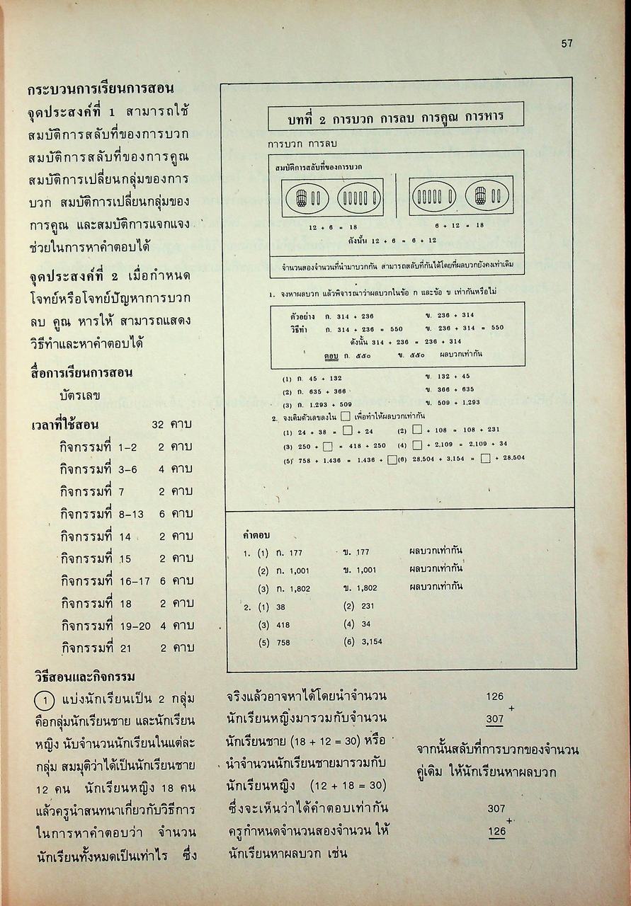 คู่มือครู [ครบชุด 6 เล่ม] คณิตศาสตร์ ชั้นประถมศึกษาปีที่ 1-6 หลักสูตรประถมศึกษา พุทธศักราช 2521