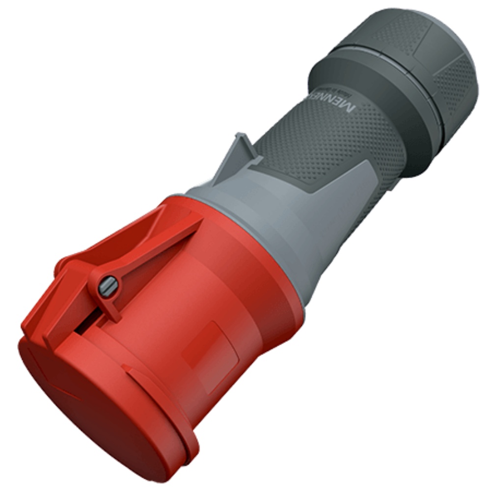 MENNEKES 14112 ปลั๊กตัวเมียกลางทาง (3P+N+E) 63A 400V IP44